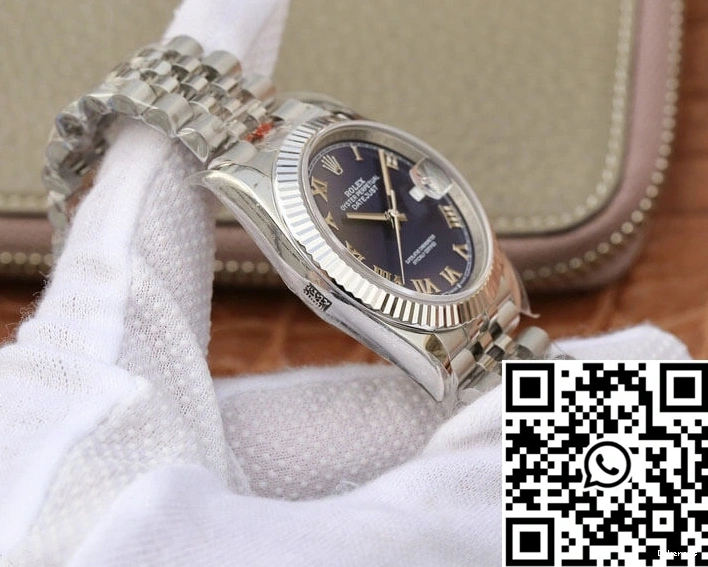 Rolex Datejust Factory Dial Blue 36MM GM 0505